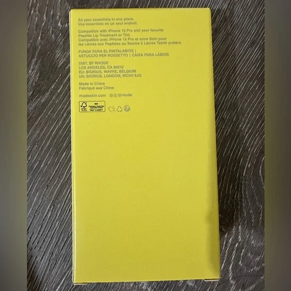 Rhode Lemontini iPhone Case (13 Pro)